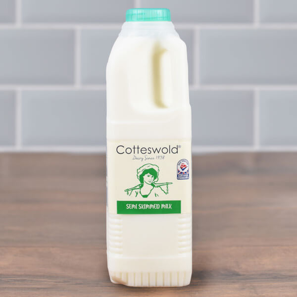 Semi Skimmed Milk Carton
